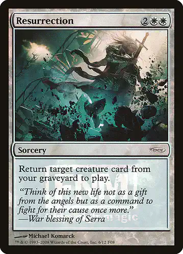 Resurrection - f08 Spoiler
