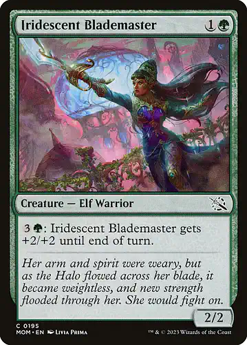 Iridescent Blademaster - mom Spoiler