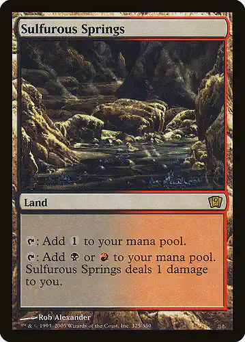 Sulfurous Springs - 9ed Spoiler
