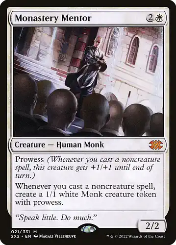 Monastery Mentor - 2x2 Spoiler