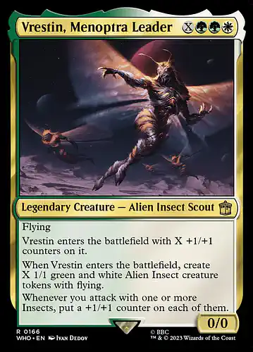 Vrestin, Menoptra Leader - who Spoiler