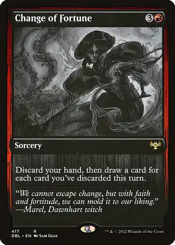 Change of Fortune - dbl Spoiler