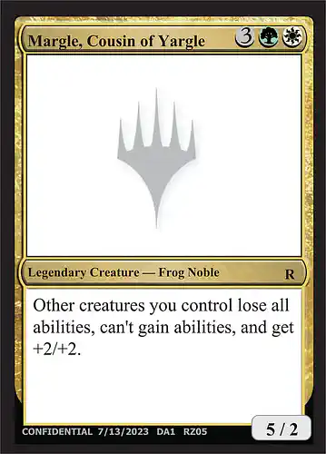 Margle, Cousin of Yargle - unk Spoiler