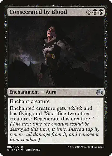 Consecrated by Blood - ori Spoiler