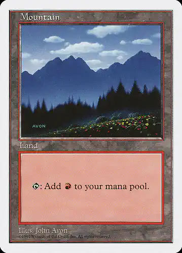 Mountain - 5ed Spoiler