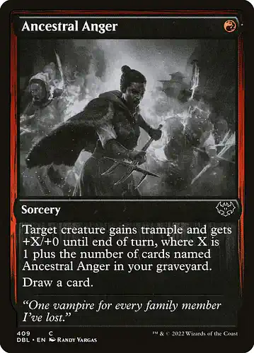 Ancestral Anger - dbl Spoiler