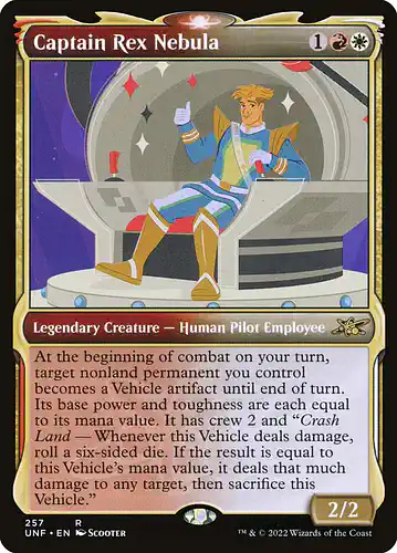 Captain Rex Nebula - unf Spoiler