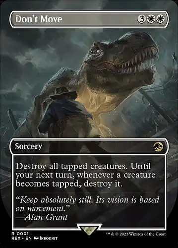 Don't Move - rex Spoiler
