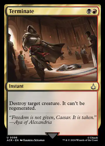 Terminate - acr Spoiler
