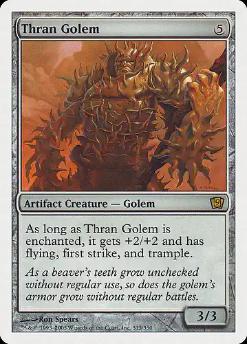 Thran Golem - 9ed Spoiler