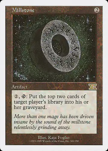 Millstone - 6ed Spoiler