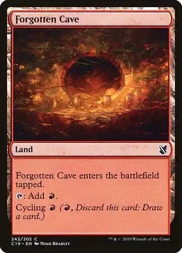Forgotten Cave - c19 Spoiler