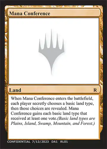 Mana Conference - unk Spoiler
