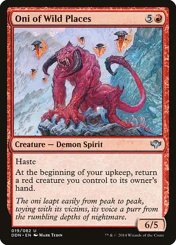 Oni of Wild Places - ddn Spoiler