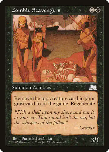 Zombie Scavengers - wth Spoiler