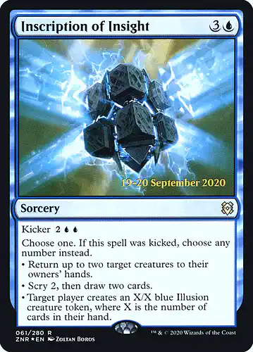 Inscription of Insight - znr Spoiler