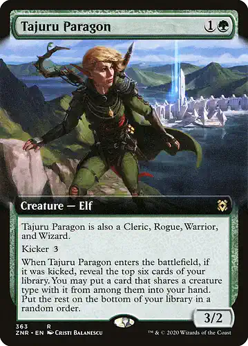 Tajuru Paragon - znr Spoiler