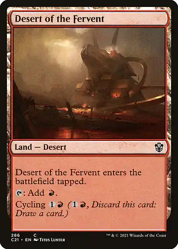 Desert of the Fervent - c21 Spoiler
