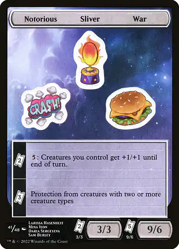 Notorious Sliver War - unf Spoiler