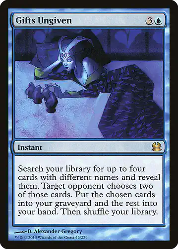 Gifts Ungiven - mma Spoiler