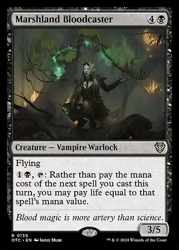 Marshland Bloodcaster - otc Spoiler