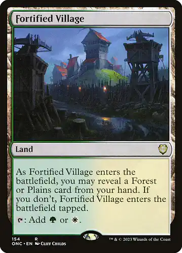Fortified Village - onc Spoiler