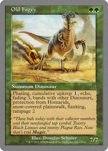 Old Fogey - unh Spoiler