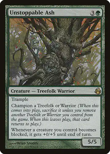 Unstoppable Ash - mor Spoiler