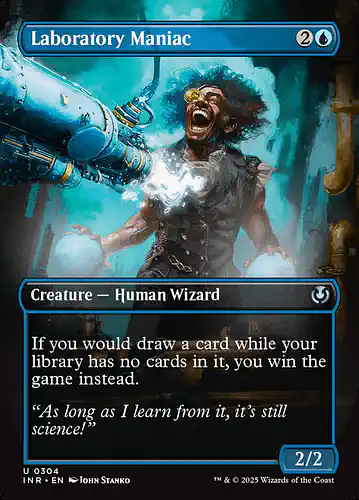 Laboratory Maniac - inr Spoiler