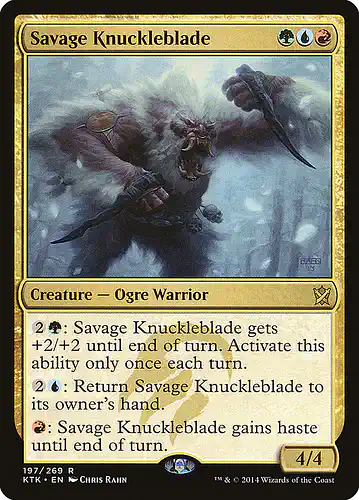 Savage Knuckleblade - ktk Spoiler