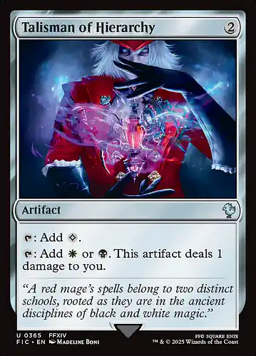 Talisman of Hierarchy - fic Spoiler