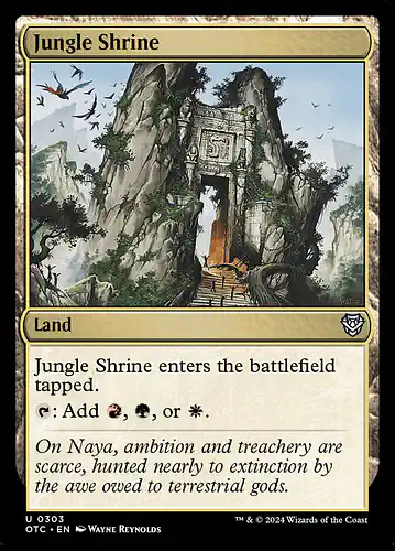 Jungle Shrine - otc Spoiler