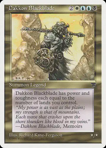 Dakkon Blackblade - chr Spoiler
