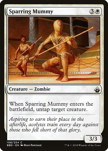 Sparring Mummy - bbd Spoiler