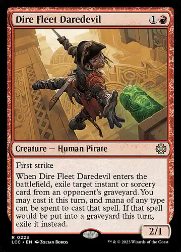 Dire Fleet Daredevil - lcc Spoiler