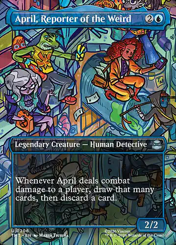 April, Reporter of the Weird - tmt Spoiler