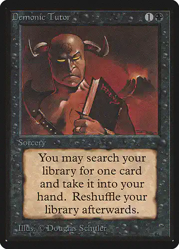 Demonic Tutor - leb Spoiler