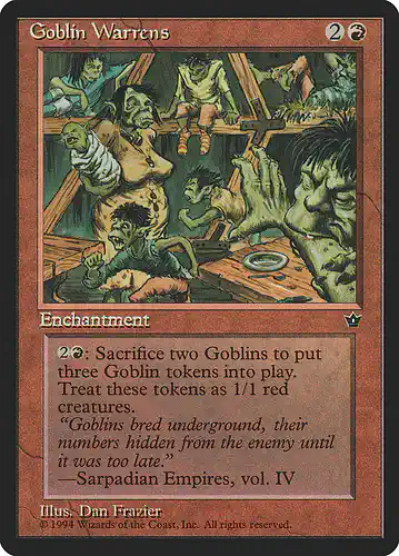 Goblin Warrens - fem Spoiler