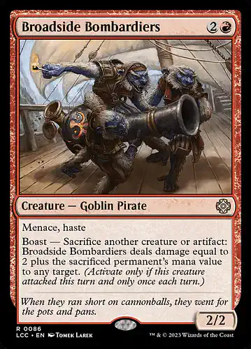 Broadside Bombardiers - lcc Spoiler
