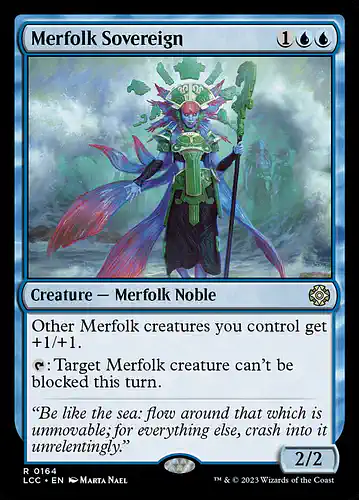 Merfolk Sovereign - lcc Spoiler