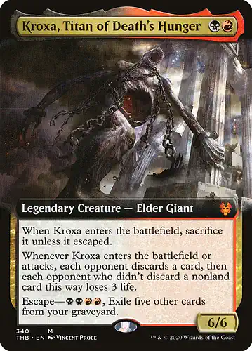 Kroxa, Titan of Death's Hunger - thb Spoiler