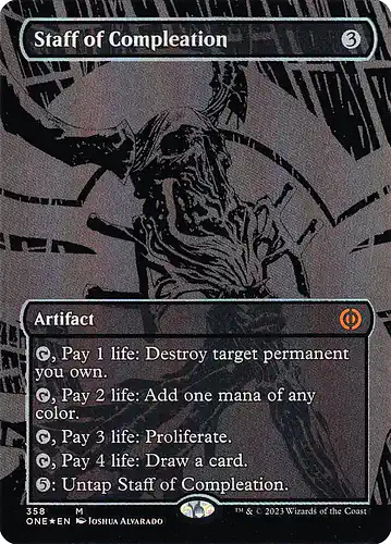 Staff of Compleation - one Spoiler