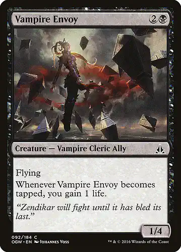Vampire Envoy - ogw Spoiler