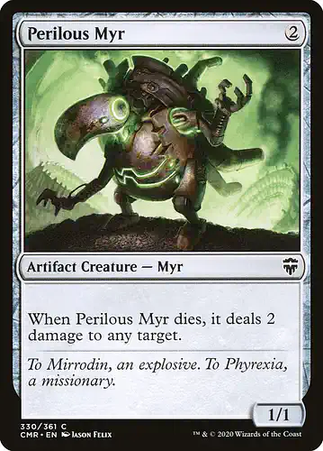 Perilous Myr - cmr Spoiler