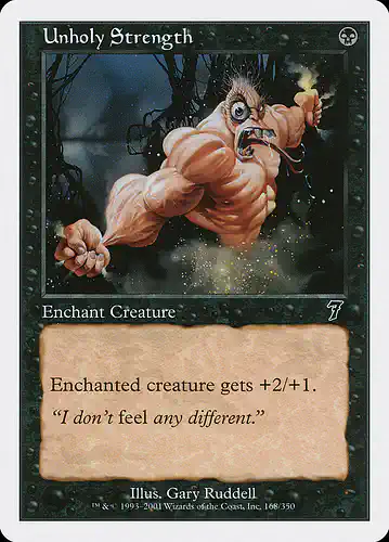 Unholy Strength - 7ed Spoiler