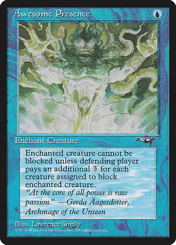 Awesome Presence - all Spoiler
