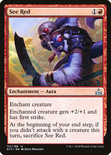 See Red - rix Spoiler