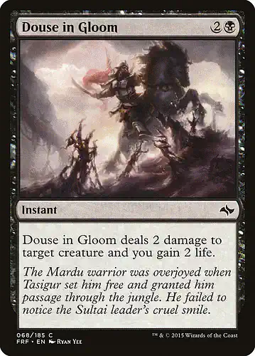 Douse in Gloom - frf Spoiler
