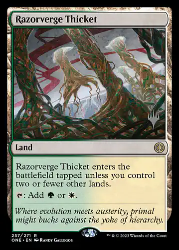 Razorverge Thicket - one Spoiler