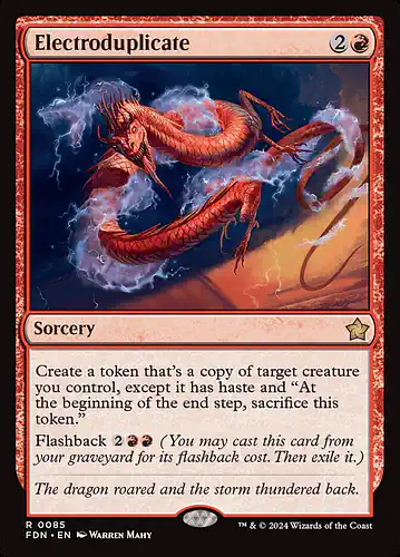 Electroduplicate - fdn Spoiler